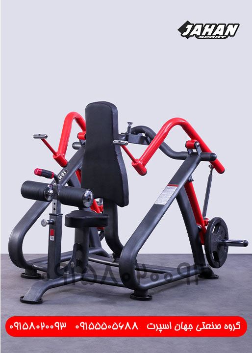 دستگاه بدنسازی پشت بازو دیپ وزنه آزاد جهان اسپرت