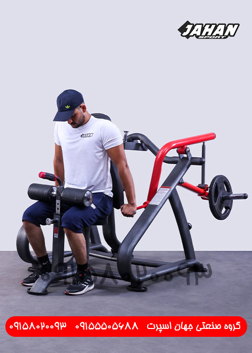 دستگاه بدنسازی پشت بازو دیپ وزنه آزاد جهان اسپرت